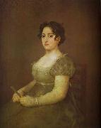 Francisco Jose de Goya Woman with a Fan painting